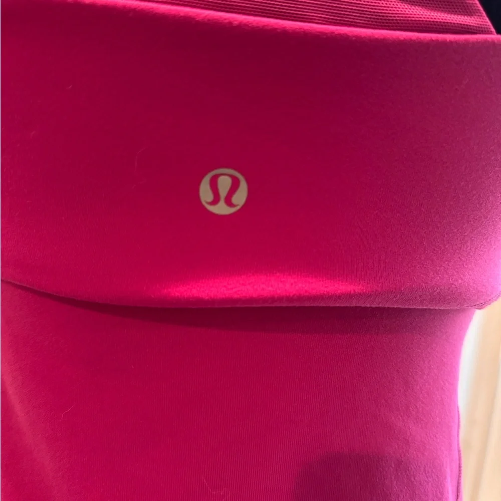 Lululemon Fuchsia Racerback Tank Top - Picture 5 of 5